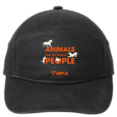 Animals Are My Kind Of People 7-Panel Snapback Hat