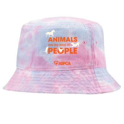 Animals Are My Kind Of People Tie-Dyed Bucket Hat