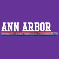 Ann Arbor Michigan Retro Logo T-Shirt