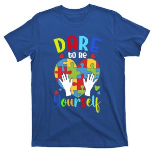 Autism Awareness Month Dare To Be Yours Autism Cute Gift T-Shirt