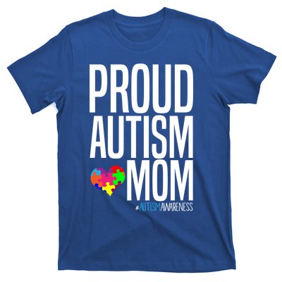 Autism Awareness Month Proud Autism Mom Gift T-Shirt