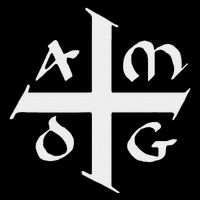 Amdg Ad Majorem Dei Gloriam Big Jesuit Cross Tall T-Shirt