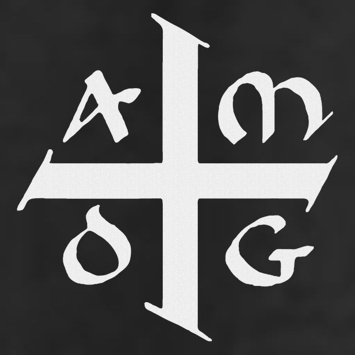 Amdg Ad Majorem Dei Gloriam Big Jesuit Cross 15oz Campfire Ceramic Mug
