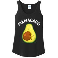 Avocado Art Mama Mom Vegan Guacamole Avocado Lover Ladies Essential Tank