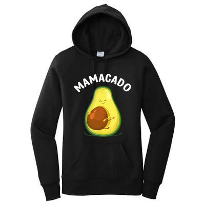 Avocado Art Mama Mom Vegan Guacamole Avocado Lover Women's Pullover Hoodie