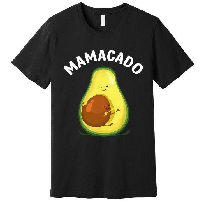 Avocado Art Mama Mom Vegan Guacamole Avocado Lover Premium T-Shirt