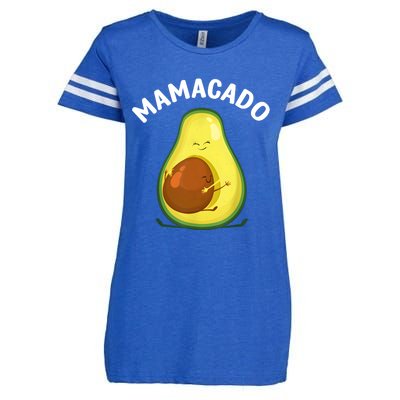 Avocado Art Mama Mom Vegan Guacamole Avocado Lover Enza Ladies Jersey Football T-Shirt