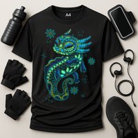 Axolotl Aztec Mexican Salamander Mexico  Cooling Performance Crew T-Shirt
