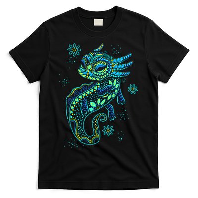 Axolotl Aztec Mexican Salamander Mexico  T-Shirt
