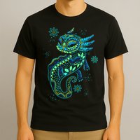 Axolotl Aztec Mexican Salamander Mexico  T-Shirt