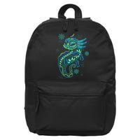 Axolotl Aztec Mexican Salamander Mexico  16 in Basic Backpack