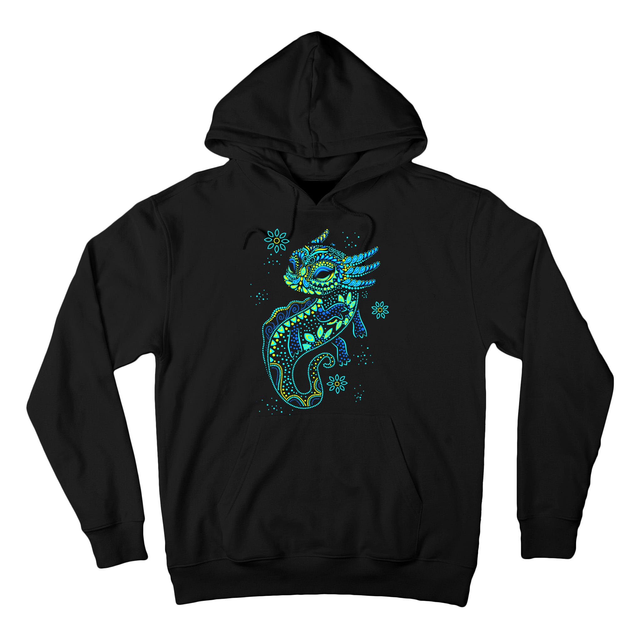 Axolotl Aztec Mexican Salamander Mexico  Tall Hoodie
