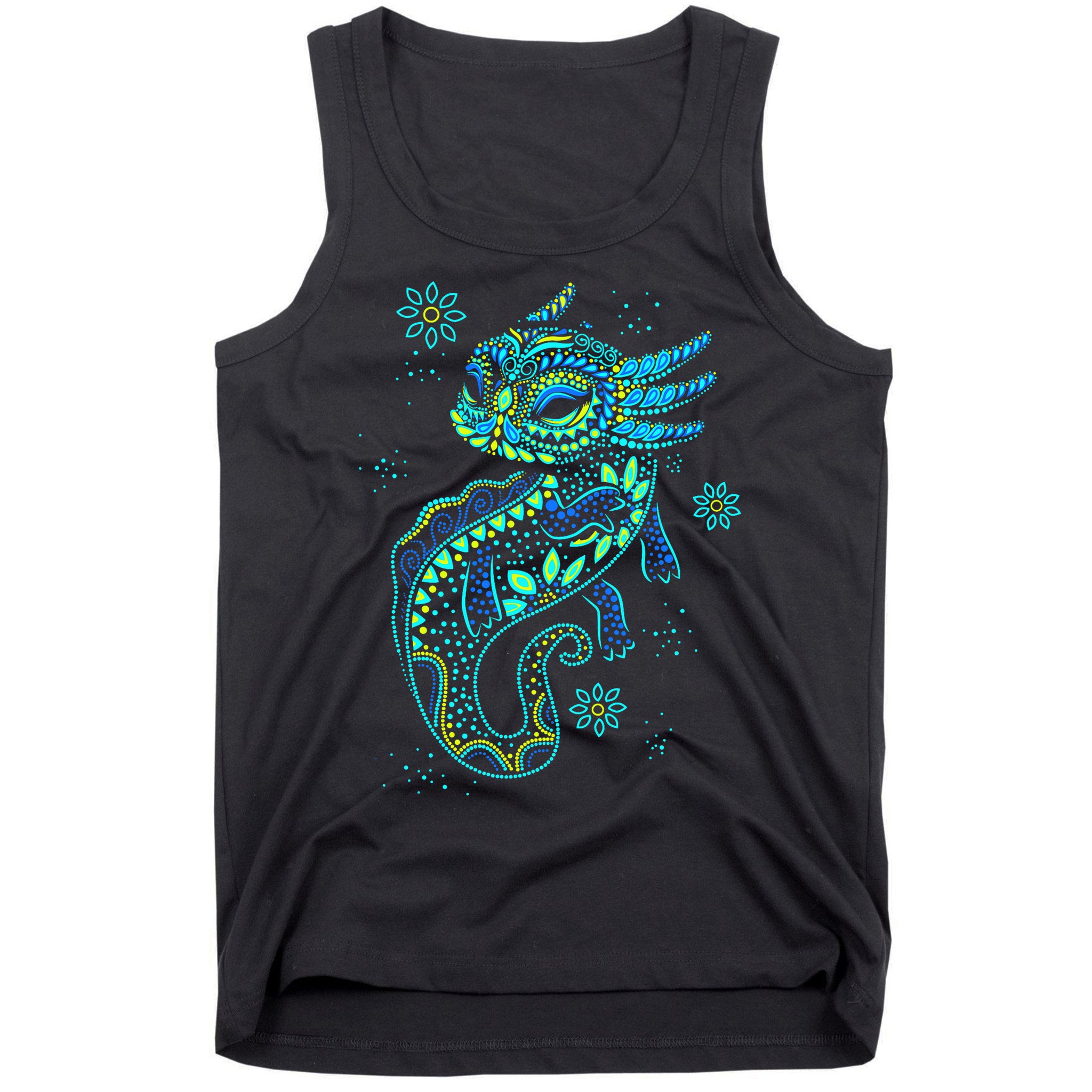Axolotl Aztec Mexican Salamander Mexico  Tank Top