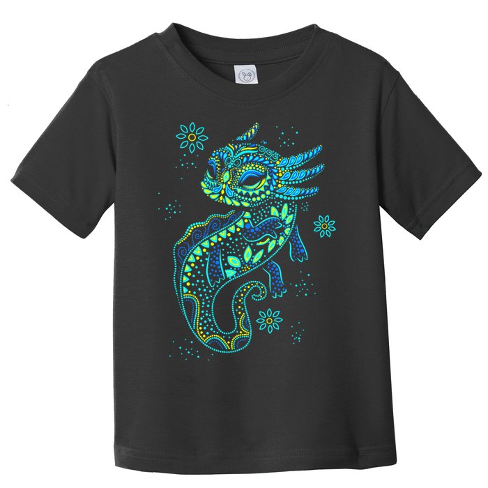 Axolotl Aztec Mexican Salamander Mexico  Toddler T-Shirt