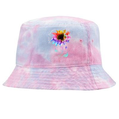 Autism Awareness Mom Choose Kind Autism Gift Tie-Dyed Bucket Hat