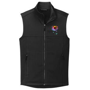 Autism Awareness Mom Choose Kind Autism Gift Collective Smooth Fleece Vest