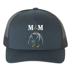 Autism Awareness Mom Proud Autistic Son Daughter Mama Bear Cool Gift Yupoong Adult 5-Panel Trucker Hat