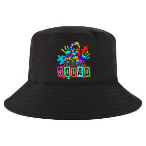 Autism Awareness Month Ribbon Support Squad Cool Comfort Performance Bucket Hat