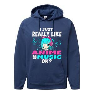 Anime And Music Kawaii Chibi Graphic Teen Anime Girl Performance Fleece Hoodie