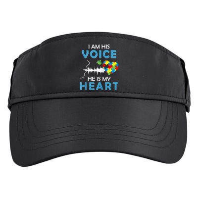 Autism Awareness Month Autism For Woman Cute Autism Mom Zip Hoodie Adult Drive Performance Visor