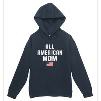 All American Mom USA Flag Urban Pullover Hoodie