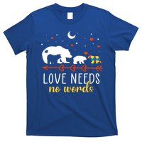 Autism Awareness Month Day Mama Bear Autism Support Love Mom Great Gift T-Shirt