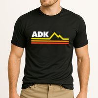 Adk Adirondack Mountains Retro Cooling Performance Crew T-Shirt