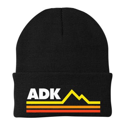 Adk Adirondack Mountains Retro Beanie