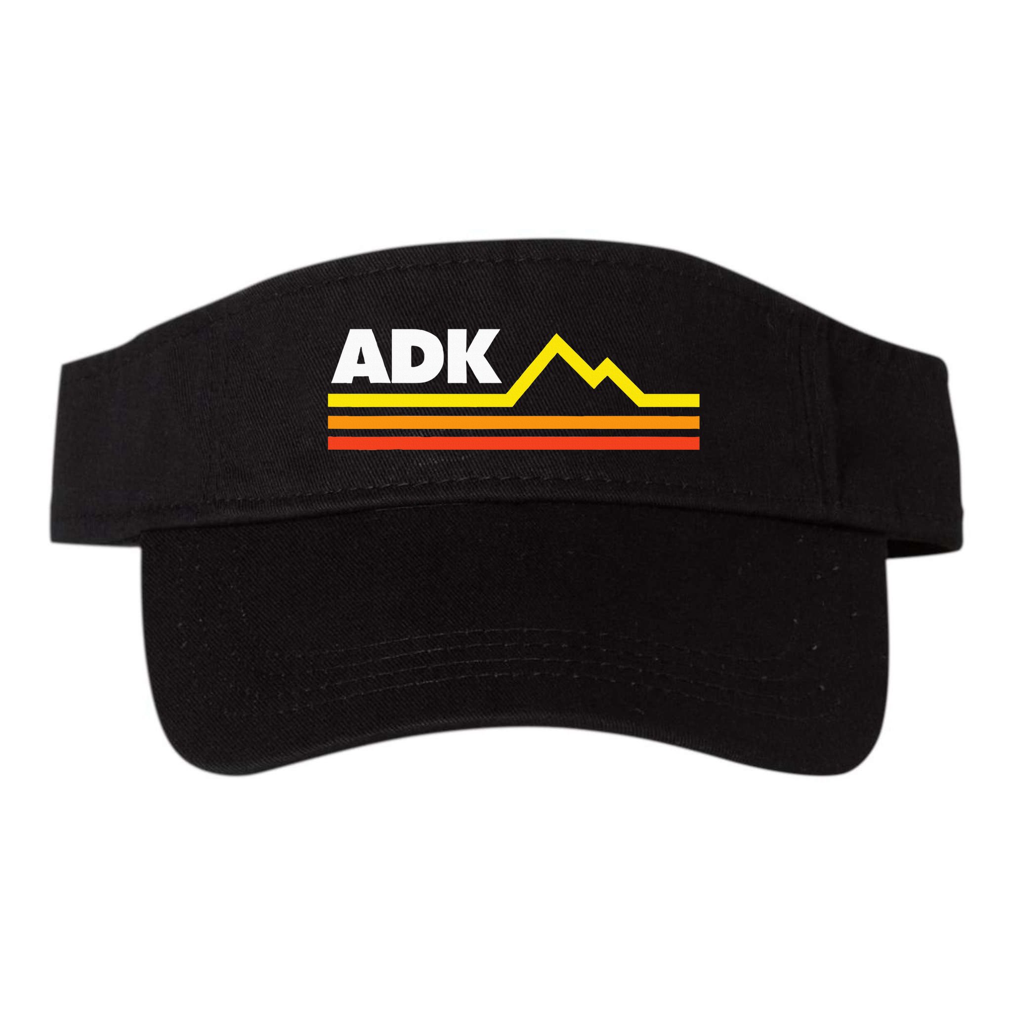 Adk Adirondack Mountains Retro Visor