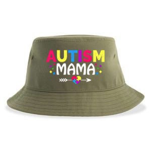 Autism Awareness Month Family Matching Cute Autism Mama Cute Gift Sustainable Bucket Hat