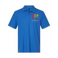 Autism Awareness Month ItS Just Seeing The World Different Funny Gift Softstyle Adult Sport Polo