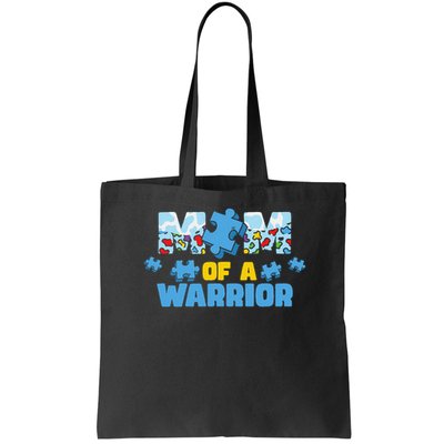 Autism Awareness Mother Son Warrior Autistic Autism Mom Bag