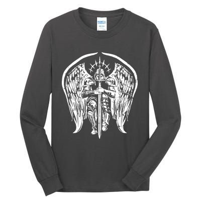 Angel Archangel Michael Warrior Tall Long Sleeve T-Shirt