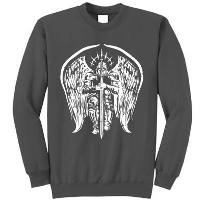 Angel Archangel Michael Warrior Tall Sweatshirt