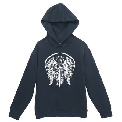 Angel Archangel Michael Warrior Urban Pullover Hoodie