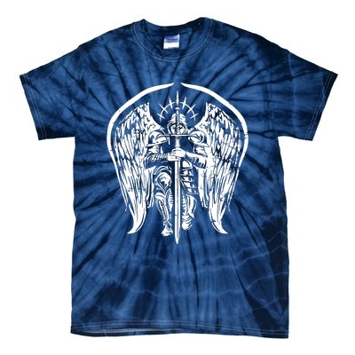 Angel Archangel Michael Warrior Tie-Dye T-Shirt