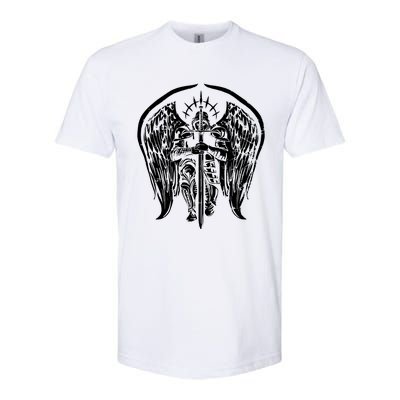 Angel Archangel Michael Warrior Softstyle CVC T-Shirt