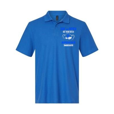 Aunt And Nephew Best Friend Of Life Apraxia Awareness Cool Gift Softstyle Adult Sport Polo