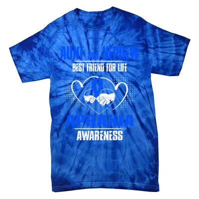 Aunt And Nephew Best Friend Of Life Apraxia Awareness Cool Gift Tie-Dye T-Shirt