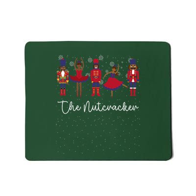 African American Nutcracker Christmas Funny Nutcracker Mousepad