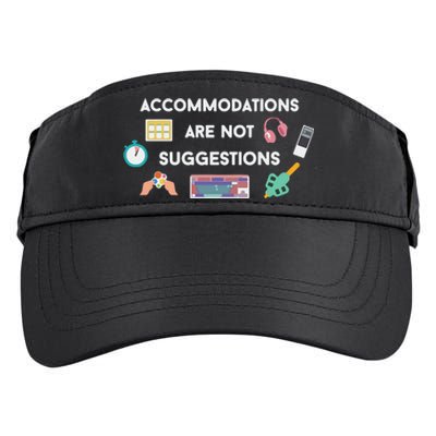 Accommodations Are Not Suggestions Adult Drive Performance Visor