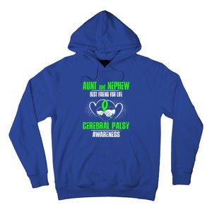 Aunt And Nephew Best Friend Of Life Cerebral Palsy Awareness Gift Hoodie