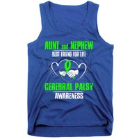 Aunt And Nephew Best Friend Of Life Cerebral Palsy Awareness Gift Tank Top