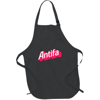 Antifa Full-Length Apron With Pockets
