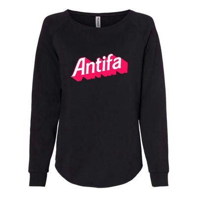 Antifa Womens California Wash Sweatshirt