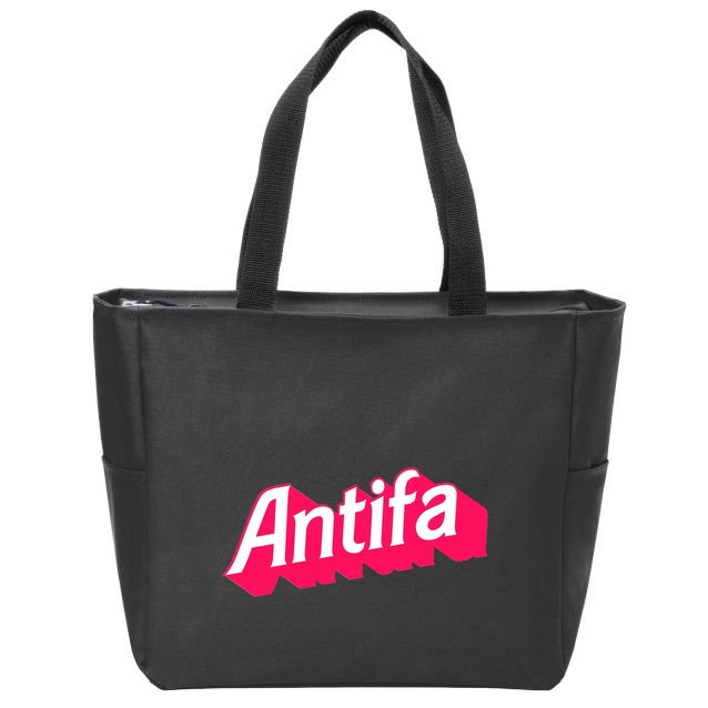 Antifa Zip Tote Bag