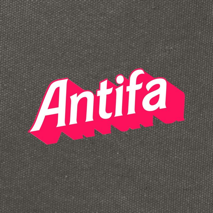 Antifa Cotton Canvas Backpack