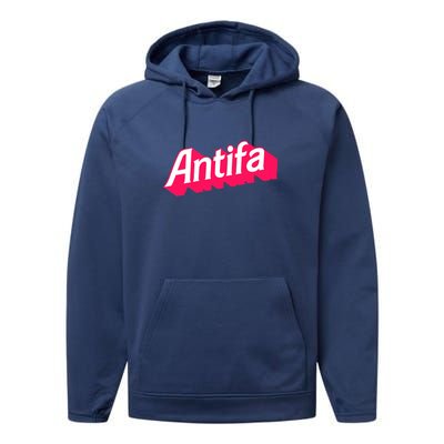 Antifa Performance Fleece Hoodie