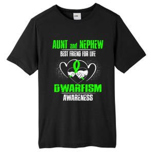 Aunt And Nephew Best Friend Of Life Dwarfism Awareness Gift Tall Fusion ChromaSoft Performance T-Shirt