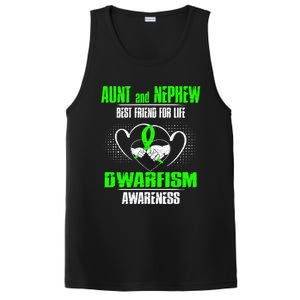 Aunt And Nephew Best Friend Of Life Dwarfism Awareness Gift PosiCharge Competitor Tank